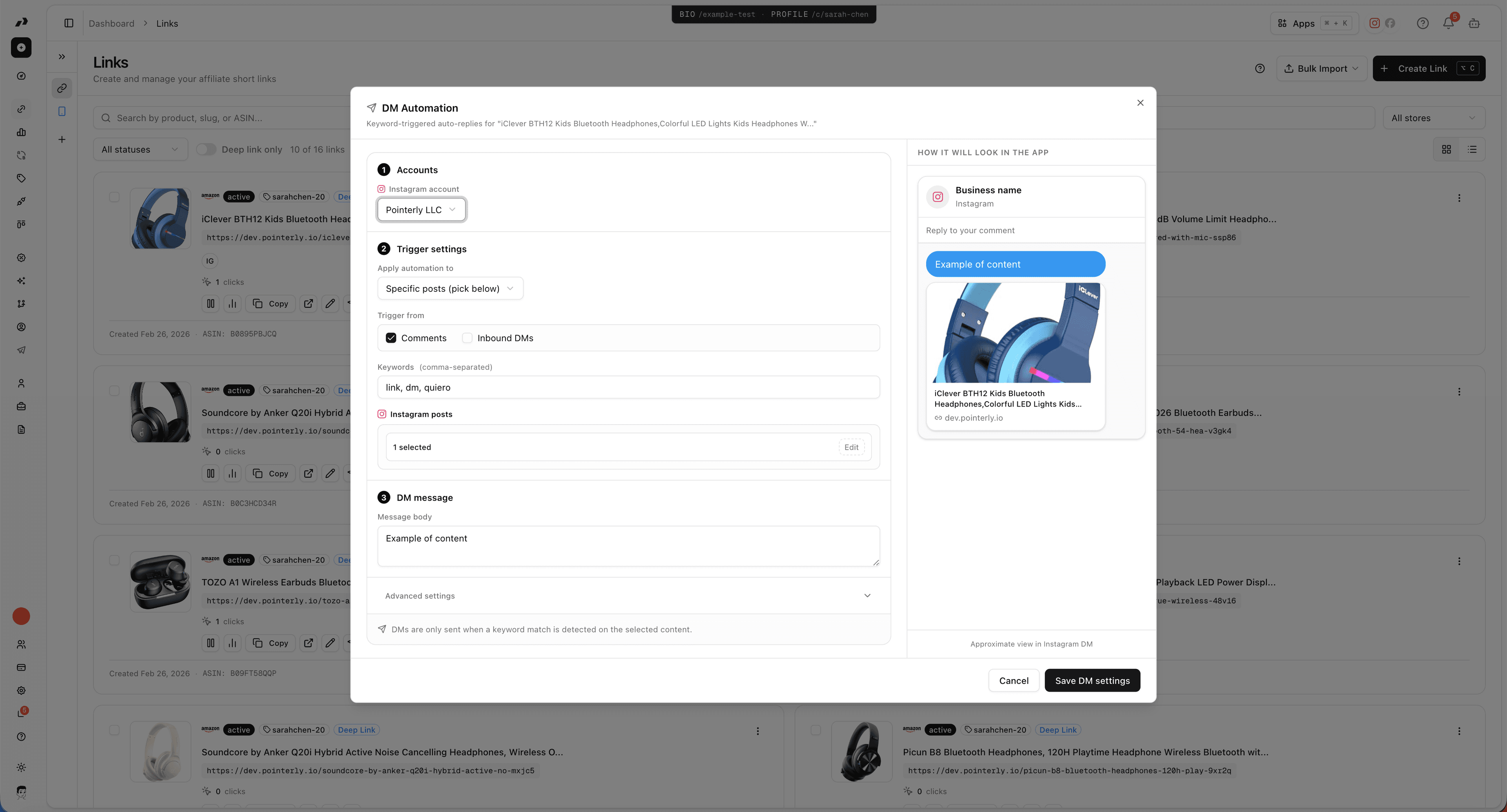 Product screenshot